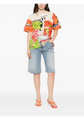 The Artistylist graphic-print T-shirt - Orange