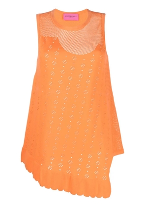 Viktor & Rolf Hanging By a Thread knit top - Orange