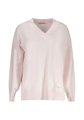 GUESS USA V-neck sweater - Pink