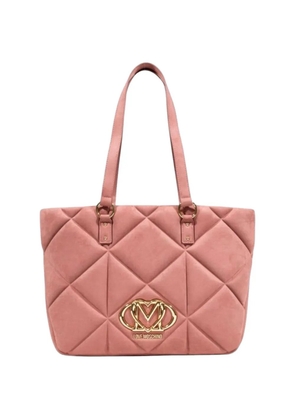 Love Moschino quilted tote bag - Pink