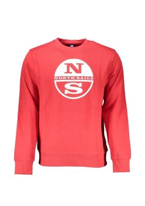North Sails logo-print crew-neck sweatshirt - Red