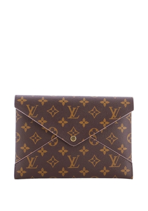 Louis Vuitton Pre-Owned Kirigami Pochette Set Monogram Canvas clutch bag - Brown