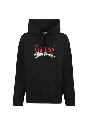 Fiorucci graphic-print hoodie - Black