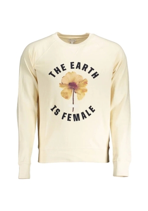 Gant flower-print cotton sweatshirt - Neutrals