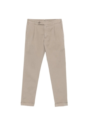 Berwich pleated basic trousers - Neutrals