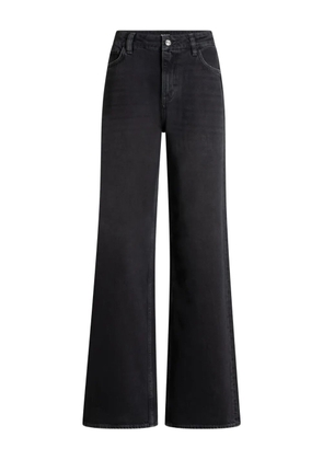 BOSS pocket button-fastening jeans - Black