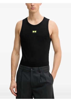 Karl Lagerfeld graphic-print tank top - Black