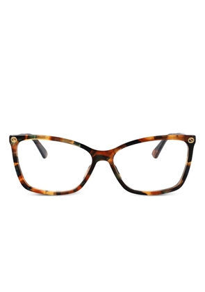Gucci Eyewear cat-eye glasses - Brown