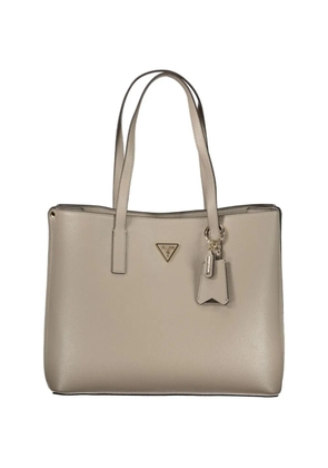 GUESS USA logo-plaque tote bag - Neutrals