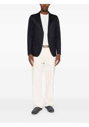Tagliatore striped blazer - Blue