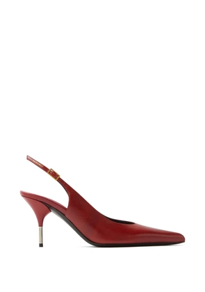 Versace Nyx leather pumps - Red