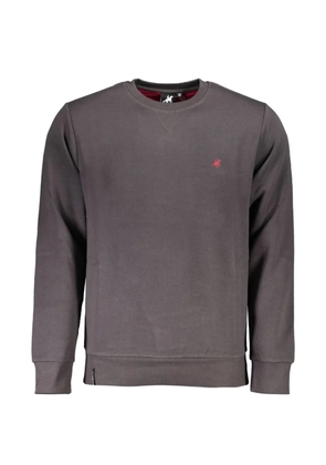 U.S. Grand embroidered-logo crew-neck sweatshirt - Grey