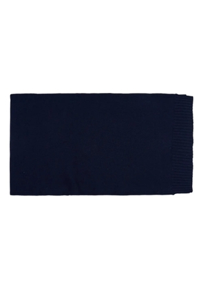 Jil Sander merino wool scarf - Blue