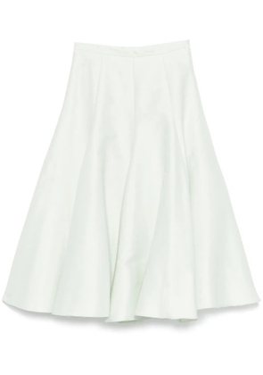 Fabiana Filippi flared midi skirt - Green