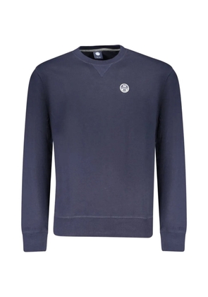 North Sails logo-patch crew-neck sweatshirt - Blue