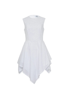 MSGM layered mini dress - Neutrals