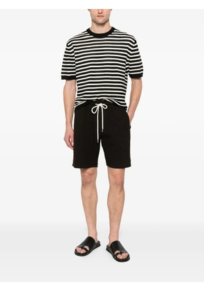 Drykorn waffle-knit drawstring-fastening shorts - Brown