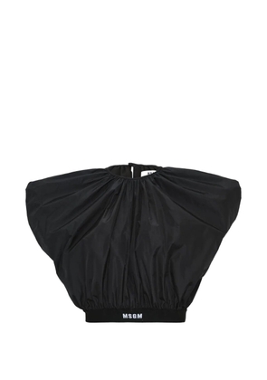 MSGM logo-band top - Black