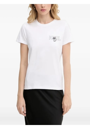 Karl Lagerfeld graphic-print T-shirt - White
