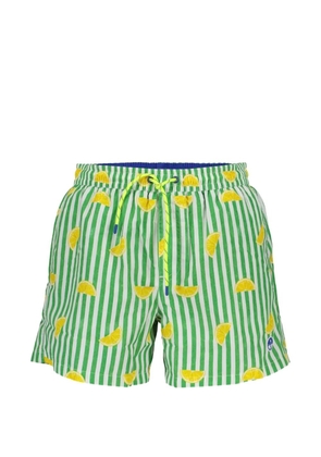 North Sails lemon-print swim shorts - Green