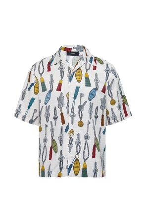 AMIRI Keys Camp shirt - White