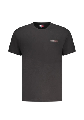 Tommy Hilfiger logo-patch T-shirt - Black