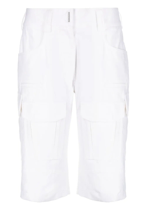 Givenchy cargo bermuda shorts - White