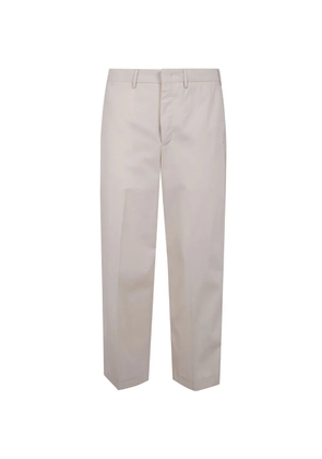 PT Torino straight-leg cotton trousers - Neutrals
