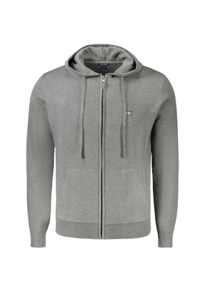 NORWAY 1963 zip-fastening cotton sweatshirt - Grey