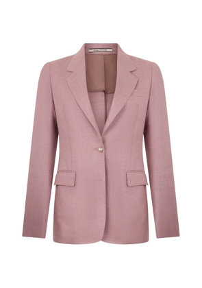 Tagliatore single-breasted slim-fit blazer - Pink
