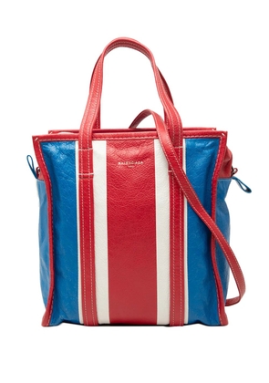 Balenciaga Pre-Owned 2018 S Lambskin Bazar Shopper Tote satchel - Red