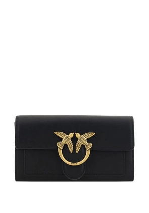 PINKO Love One leather wallet - Black