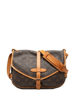 Louis Vuitton Pre-Owned 1992 Monogram Saumur 30 crossbody bag - Brown