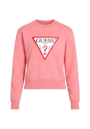 GUESS USA logo-print sweatshirt - Pink