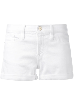 FRAME cutoff shorts - White