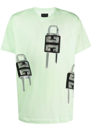 Givenchy illustration-print cotton T-shirt - Green