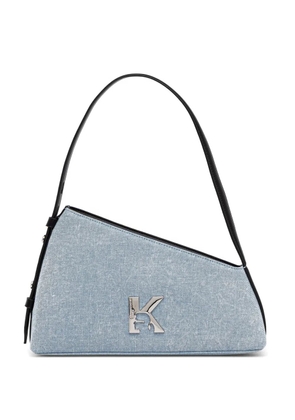 Karl Lagerfeld Jeans asymmetric tote bag - Blue