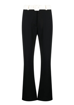 Viktor & Rolf Buckle straight-leg trousers - Black