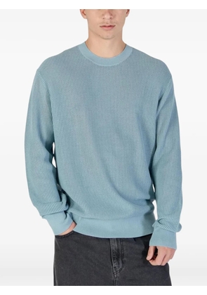 Calvin Klein Jeans waffle-knit sweater - Blue