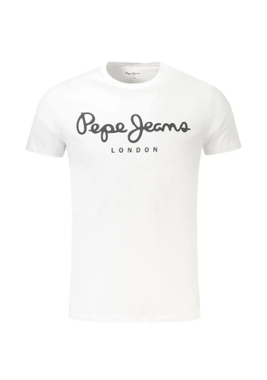 Pepe Jeans logo-print cotton T-shirt - White