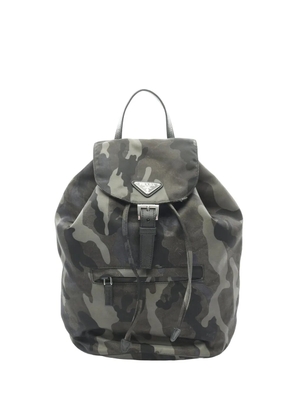 Prada Pre-Owned 2013-2026 Tessuto backpack - Green