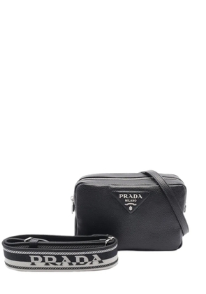 Prada Pre-Owned 2010-2026 Vitello Daino crossbody bag - Black