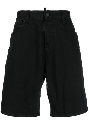 DSQUARED2 Icon denim shorts - Black