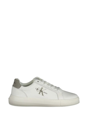 Calvin Klein monogram low-top sneakers - White