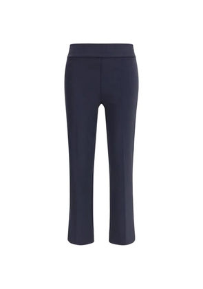 Avenue Montaigne stretch-design trousers - Blue