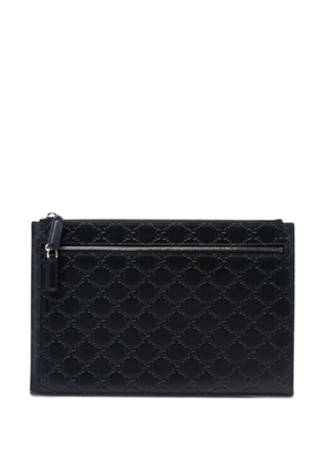 Gucci Pre-Owned 2000-2015 Guccissima clutch bag - Black