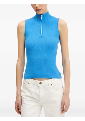 Karl Lagerfeld Jeans ribbed top - Blue
