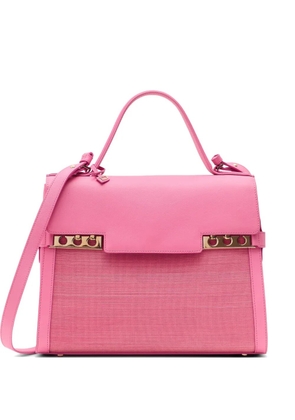 Delvaux Vintage Tempête Toile de Crin top handle bag - Pink
