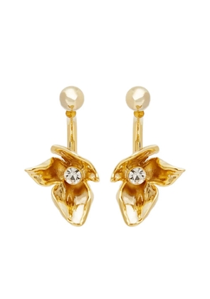 ERDEM small Flower Half Ring earrings - Gold