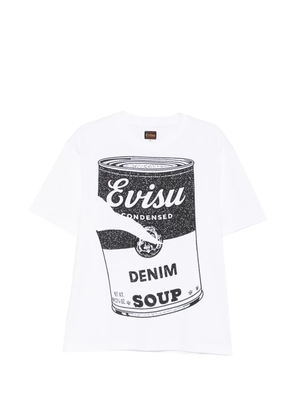 EVISU graphic-print T-shirt - White